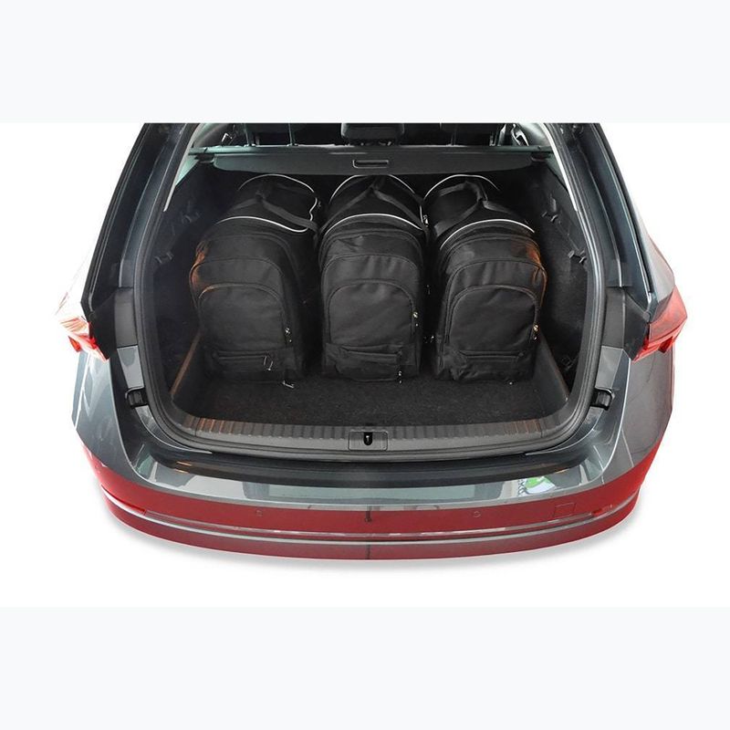 KJUST Skoda Octavia Combi 2020+ набір з 5 сумок для багажного відділення чорний. 13