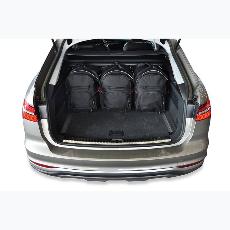 KJUST Audi A6 Allroad набір чохлів для багажника 2019+ 5 шт чорний 15