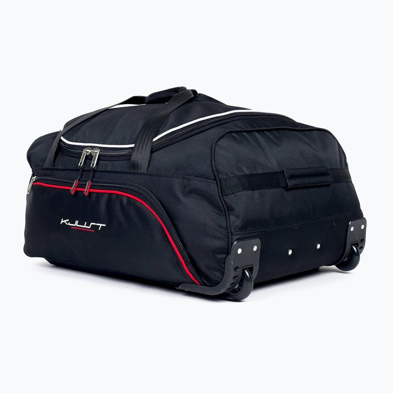 Комплект сумок KJUST для Porsche Panamera 2016+ на 4 багажних відділення чорний 3