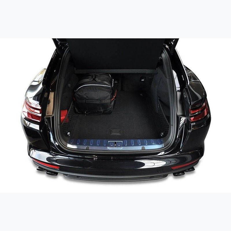 KJUST Porsche Panamera St E-Hybrid 2017+ набір з 4-х багажних сумок чорного кольору. 15