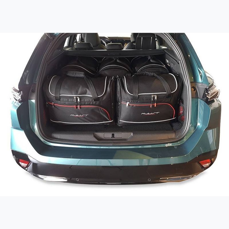 Набір килимків KJUST для багажника Peugeot 308 SW PHEV 2021+ 5 шт чорний. 13