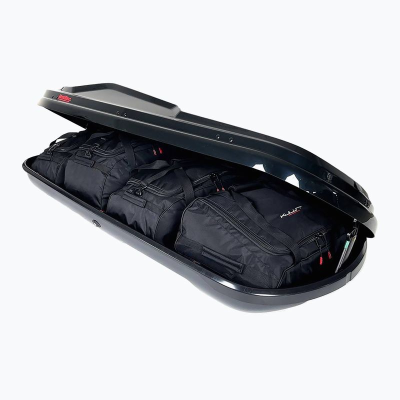 Набір сумок для боксу на даху KJUST Montblanc Altitude 350 4 шт. чорний