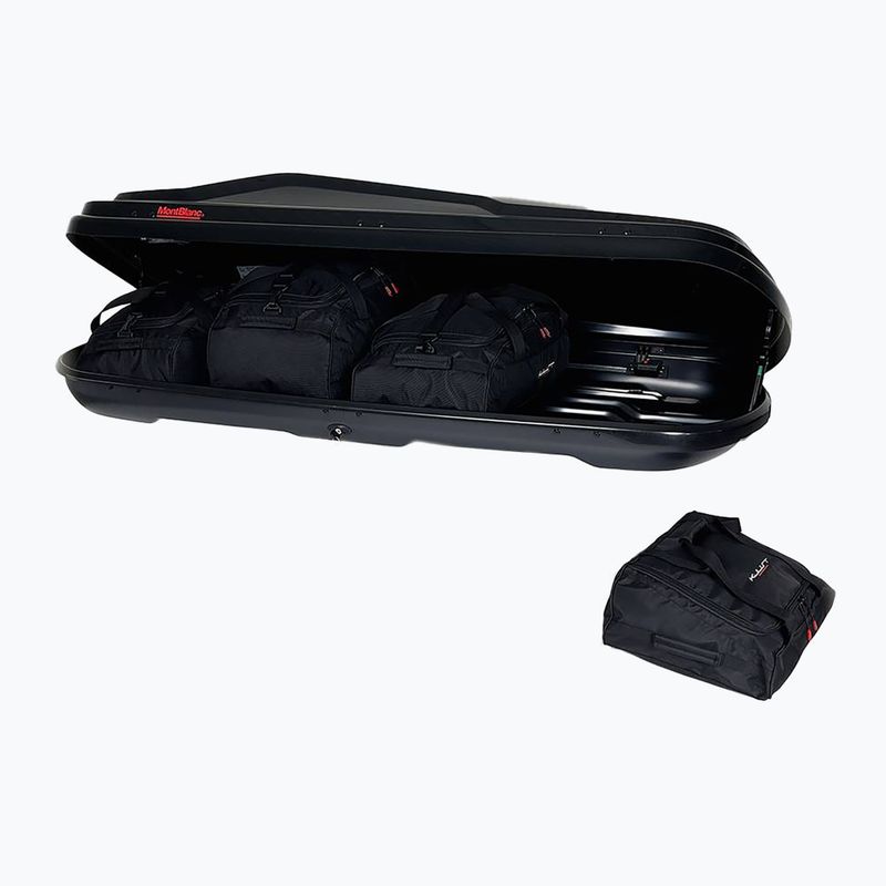 Набір сумок для боксу на даху KJUST Montblanc Altitude 350 4 шт. чорний 2