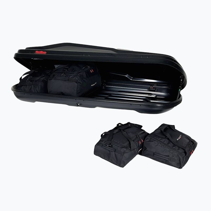 Набір сумок для боксу на даху KJUST Montblanc Altitude 350 4 шт. чорний 3