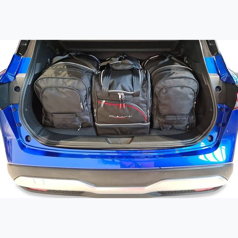 Комплект чохлів для багажника KJUST Nissan Qashqai HEV 2022+ 4 шт чорний. 14