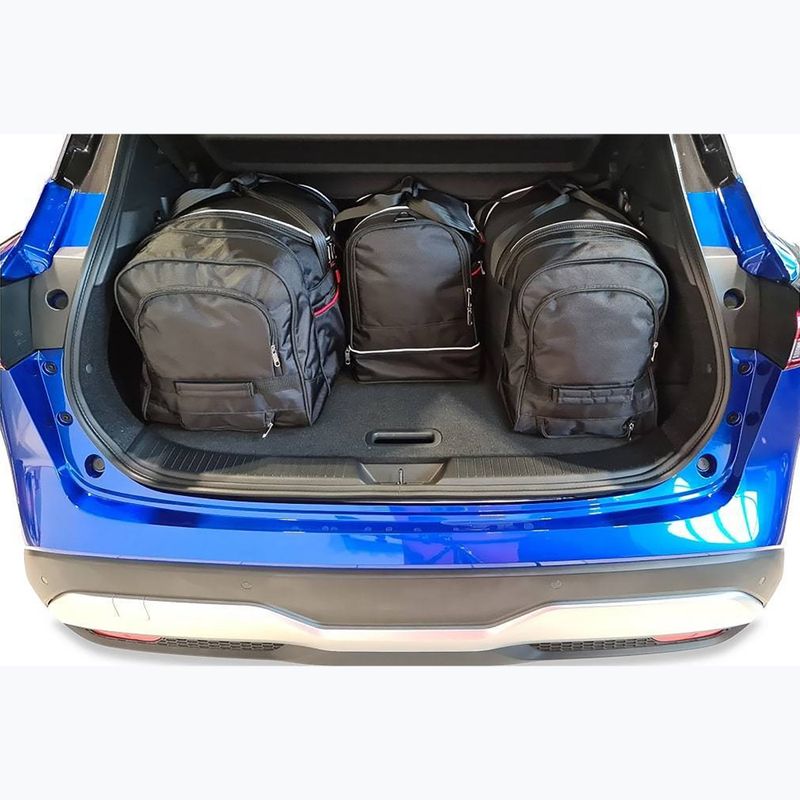 Комплект чохлів для багажника KJUST Nissan Qashqai HEV 2022+ 4 шт чорний. 15