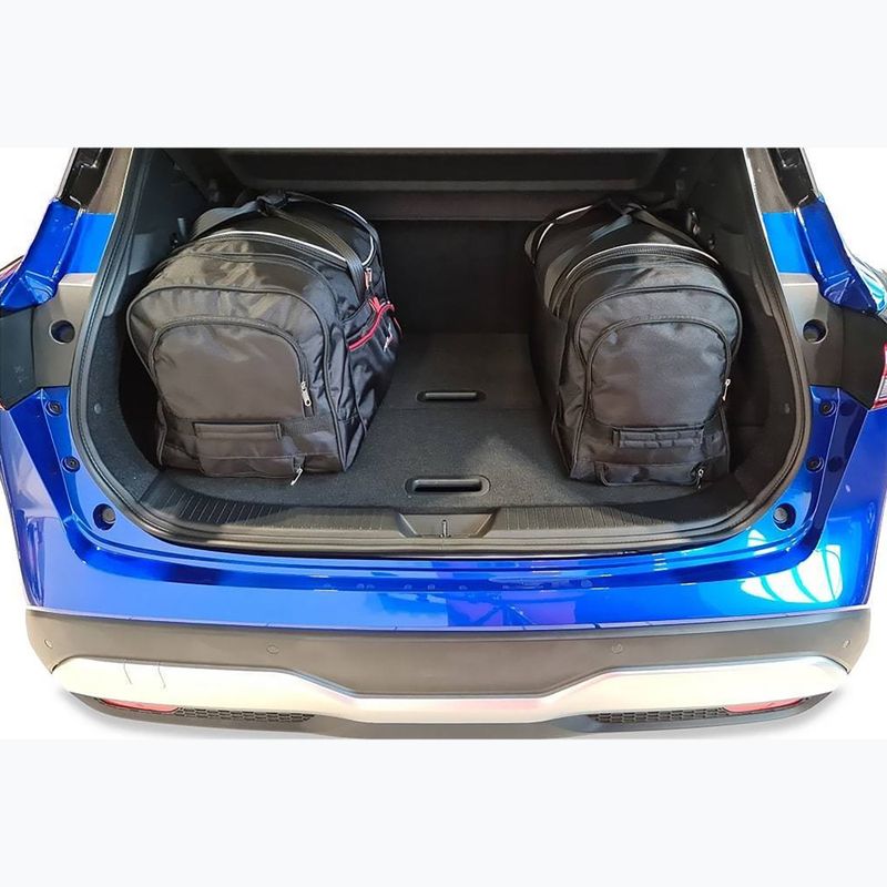 Комплект чохлів для багажника KJUST Nissan Qashqai HEV 2022+ 4 шт чорний. 16