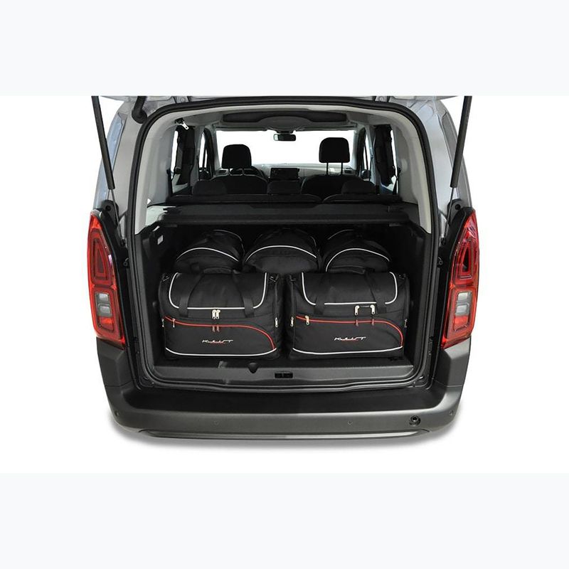 Комплект багажних сумок KJUST Toyota Proace City Verso 2019+ 5 штук чорний. 17