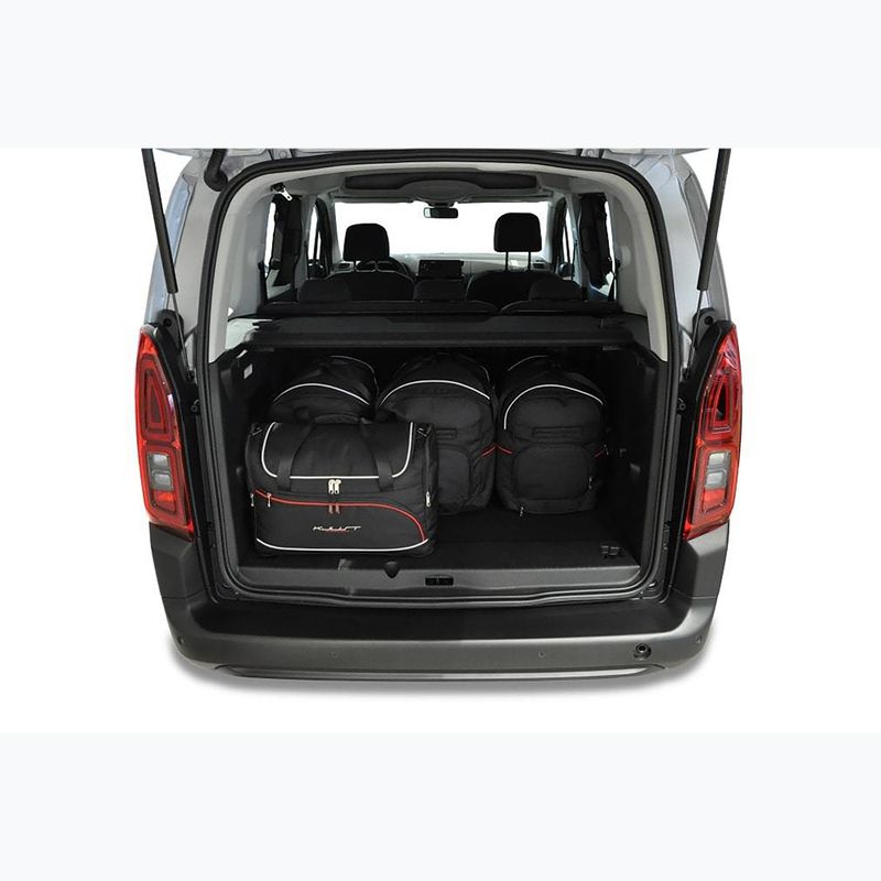 Комплект багажних сумок KJUST Toyota Proace City Verso 2019+ 5 штук чорний. 18