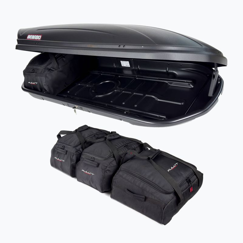 Набір сумок для боксу на даху KJUST Menabo Marathon 460 4 шт. чорний 5
