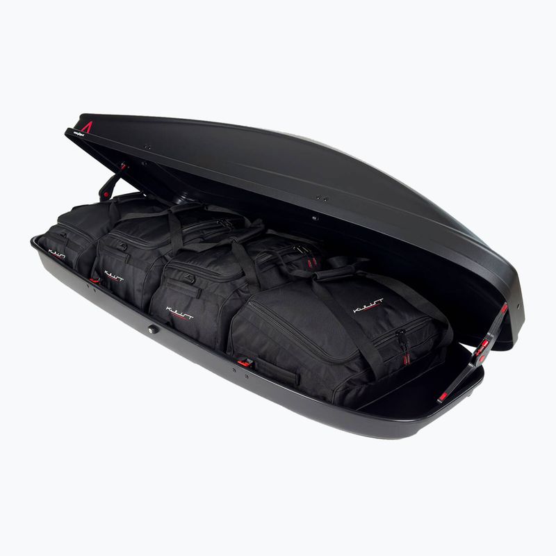Набір сумок для боксу на даху KJUST G3 Spark 480 4 шт. чорний