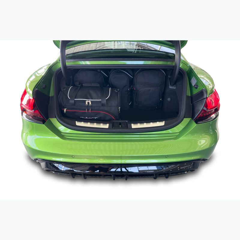 KJUST Audi E-Tron GT 2021+ набір чохлів для багажника 5 шт чорний 20