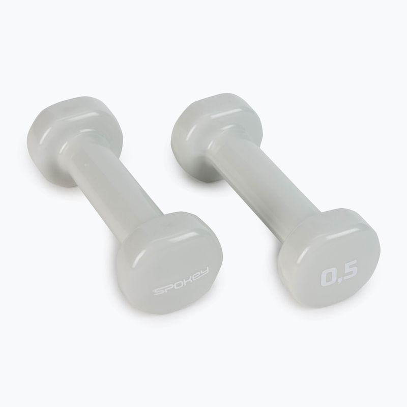 Гантелі Spokey Shape IV 2x0,5 кг сірі 920892 2