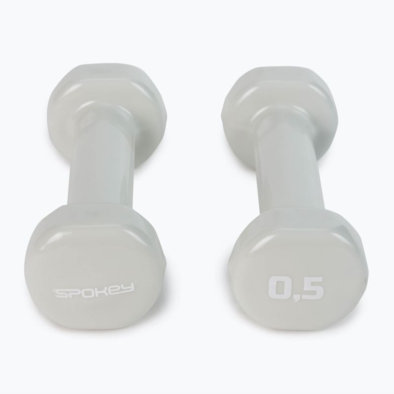 Гантелі Spokey Shape IV 2x0,5 кг сірі 920892 3