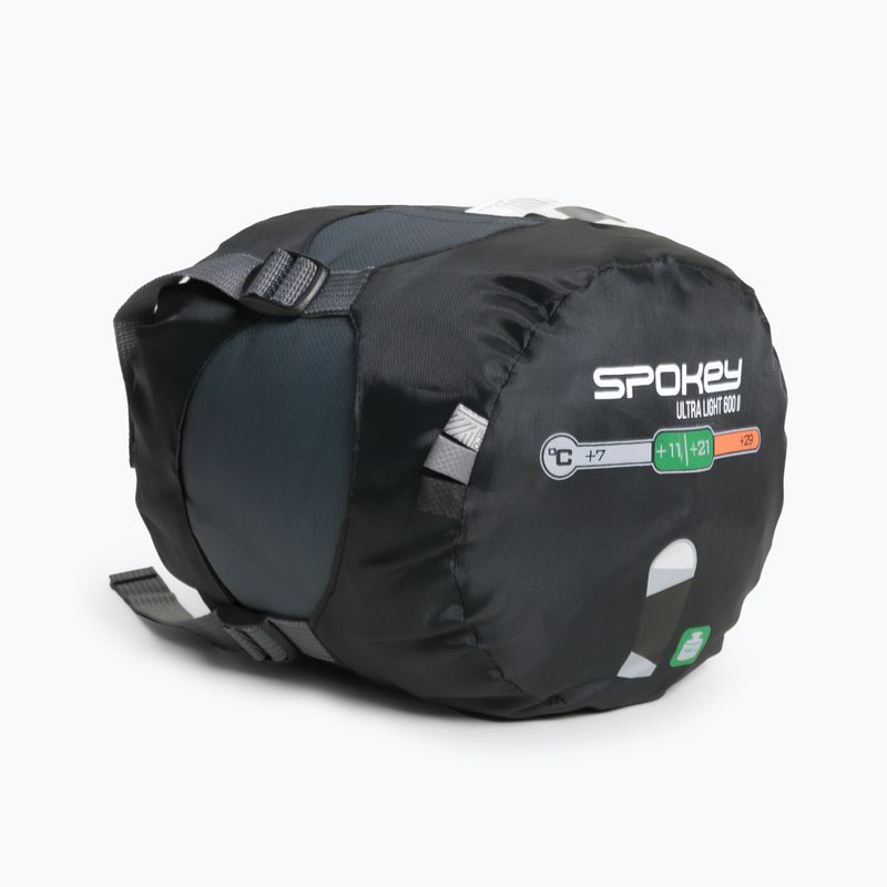 Спальний мішок Spokey Ultralight 600II чорно-сірий 922251 6