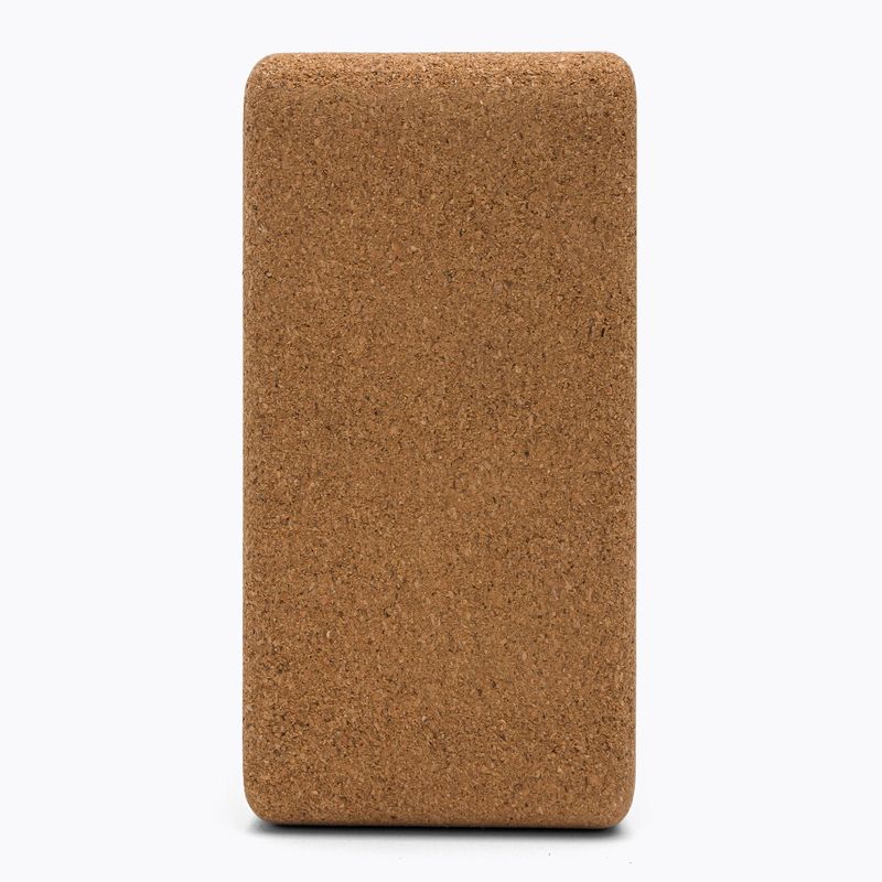 Блок для йоги корковий Spokey Nidra коричневий 926634 4