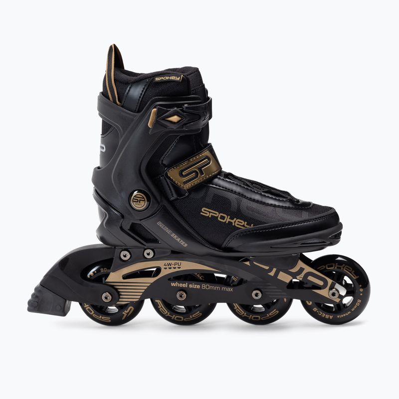 Роликові ковзани чоловічі Spokey Prime Pro чорні 927489 2