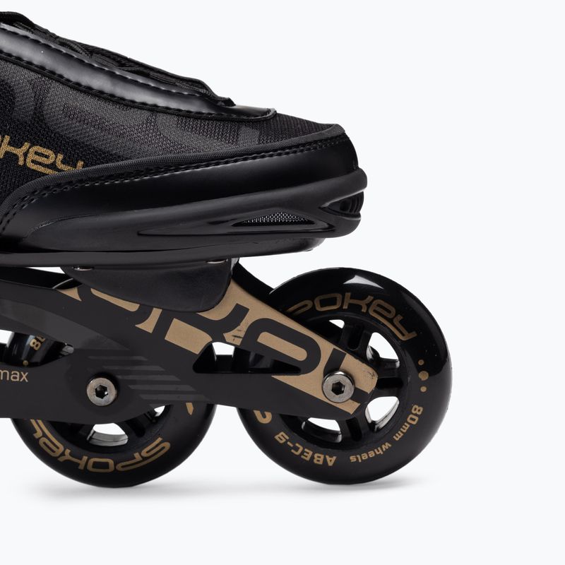 Роликові ковзани чоловічі Spokey Prime Pro чорні 927489 6