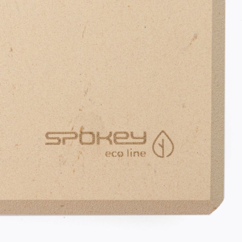 Блок для йоги  Spokey Eko Ganesha бежевий 928906 6