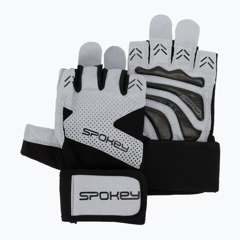 Рукавиці для фітнесу Spokey Hiker сірі 928962