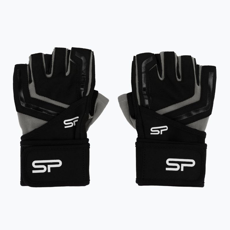Рукавиці для фітнесу Spokey Bolster чорні 928965 3