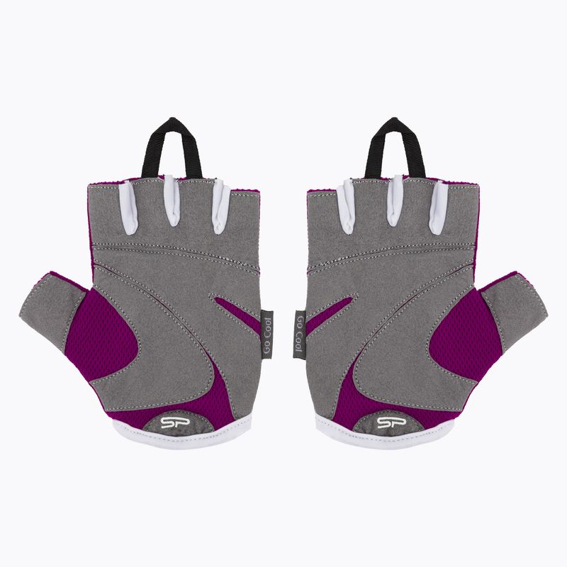 Рукавиці для фітнесу Spokey Lady Fit фіолетові 928972 2
