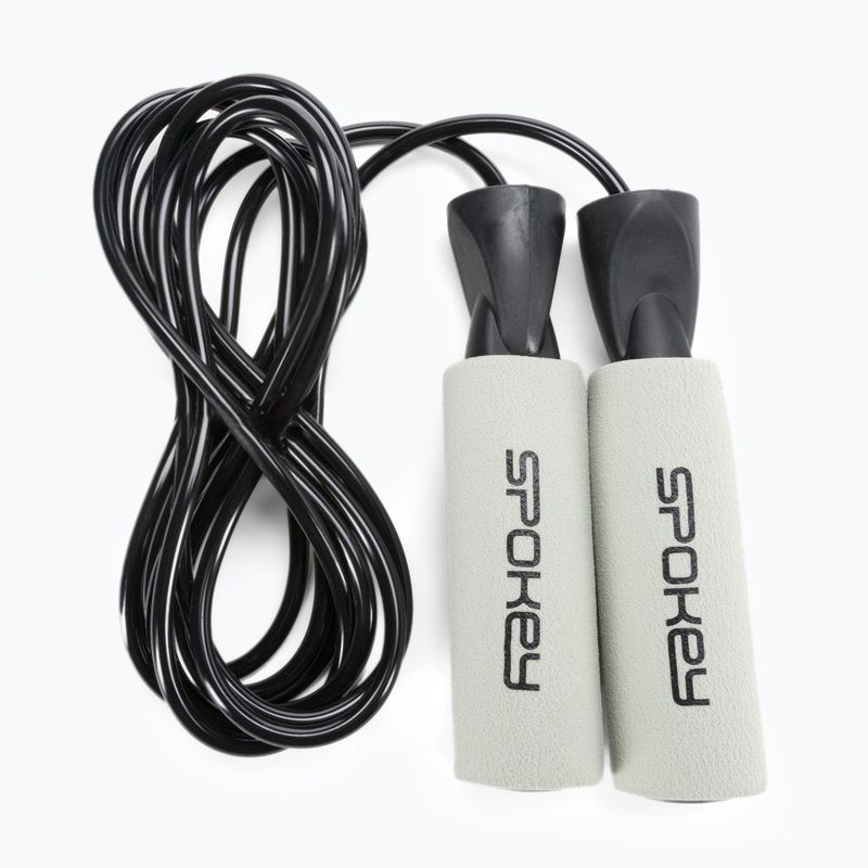 Скакалка Spokey Basic чорна 929916