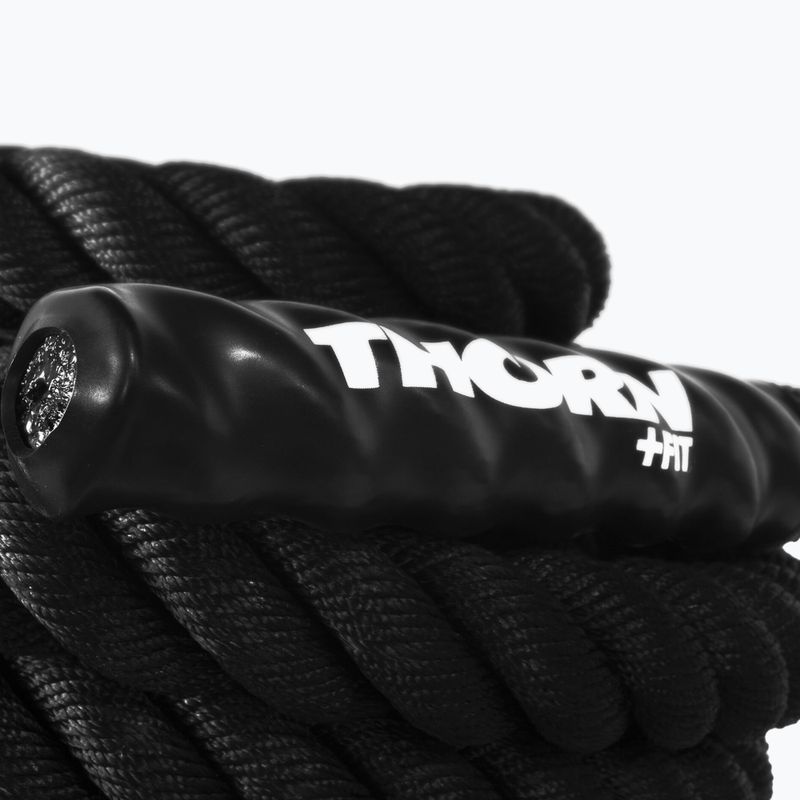 Мотузка для тренувань THORN FIT Battle Rope black 2