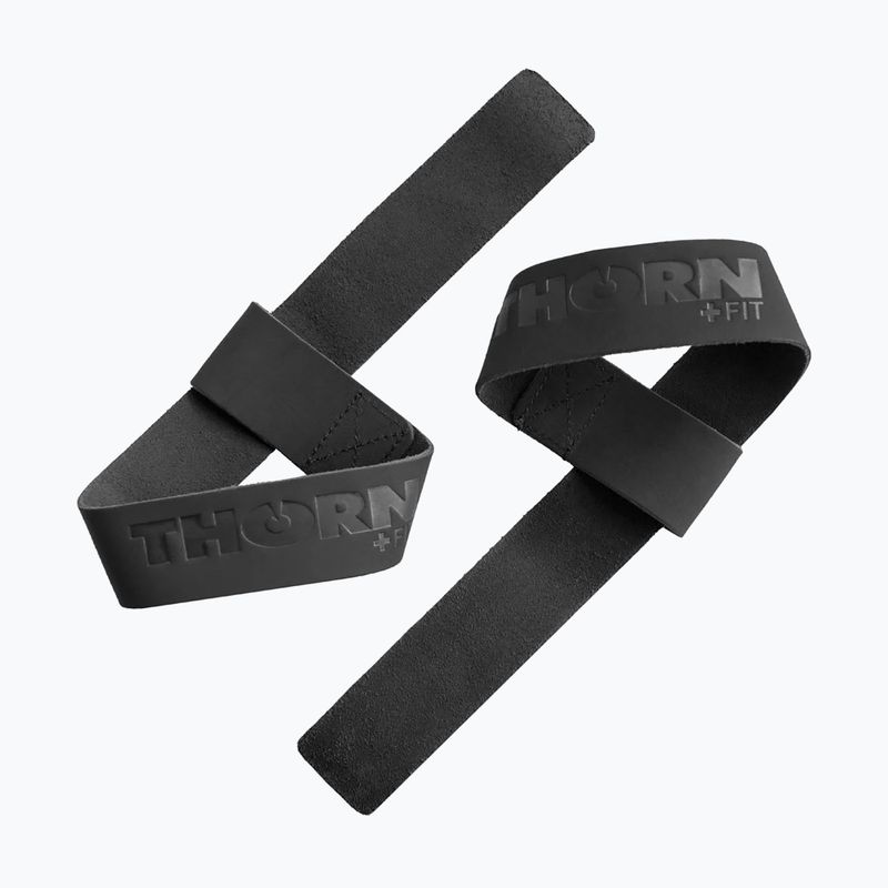 Ремінці для важкої атлетики THORN FIT Lifting Straps чорні 513566 2