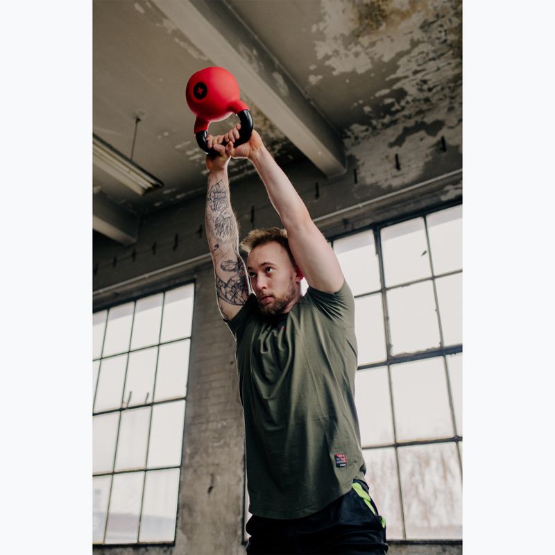 Гиря THORN FIT чавунна 16кг червона 4