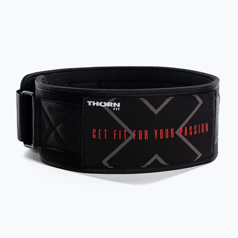 Пояс для важкої атлетики THORN FIT Pro Logo black/white