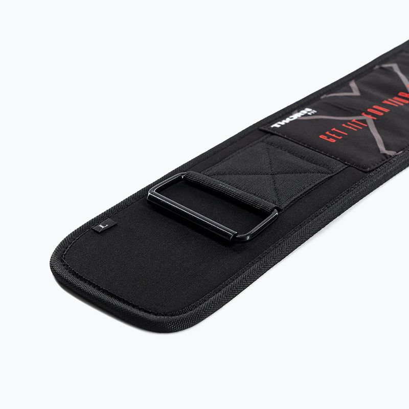 Пояс для важкої атлетики THORN FIT Pro Logo black/white 4