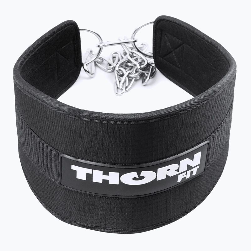 Пояс для підйому тягарів THORN FIT Dip Logo black