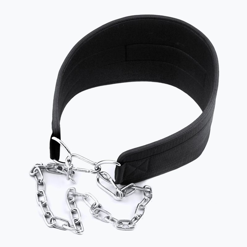 Пояс для підйому тягарів THORN FIT Dip Logo black 2
