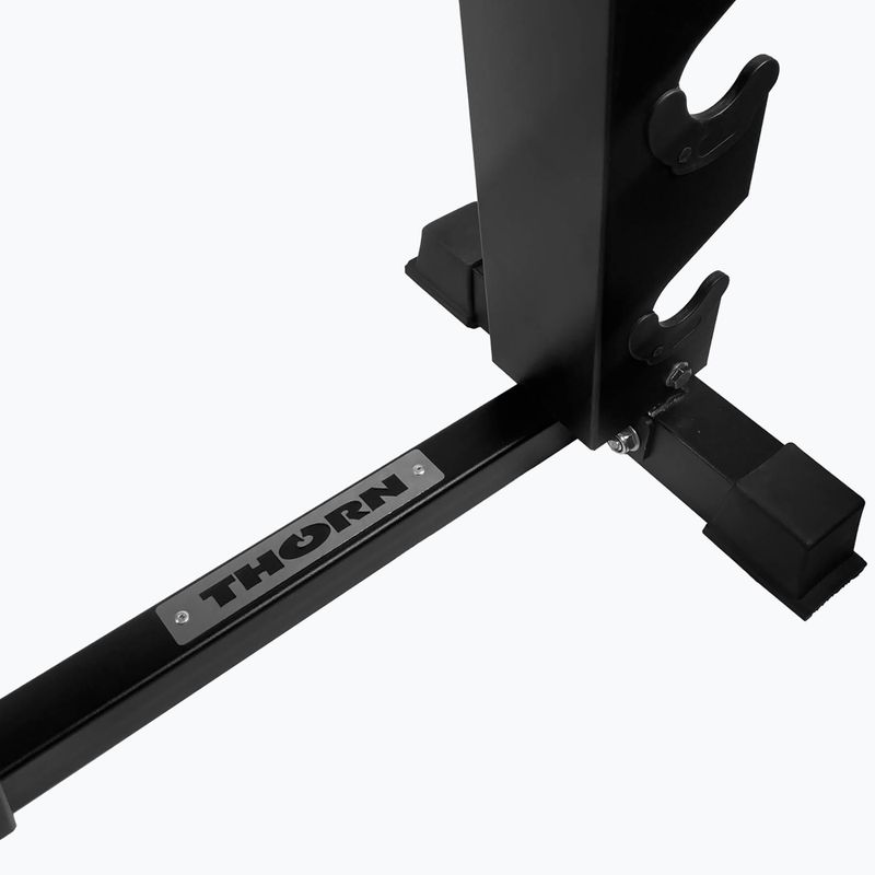 Підставка для гантелей THORN FIT Hexagonal Dumbbells Rack 1-10kg black 4