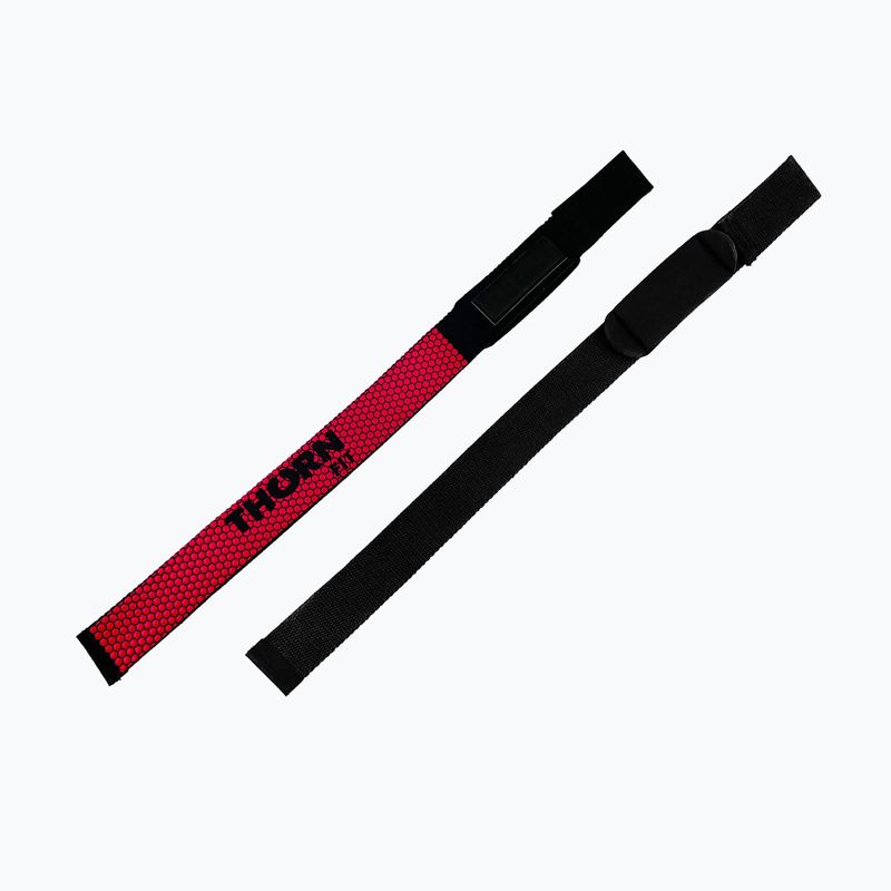 Ремені для важкої атлетики THORN FIT Lifting Straps Anti-Slip red 4
