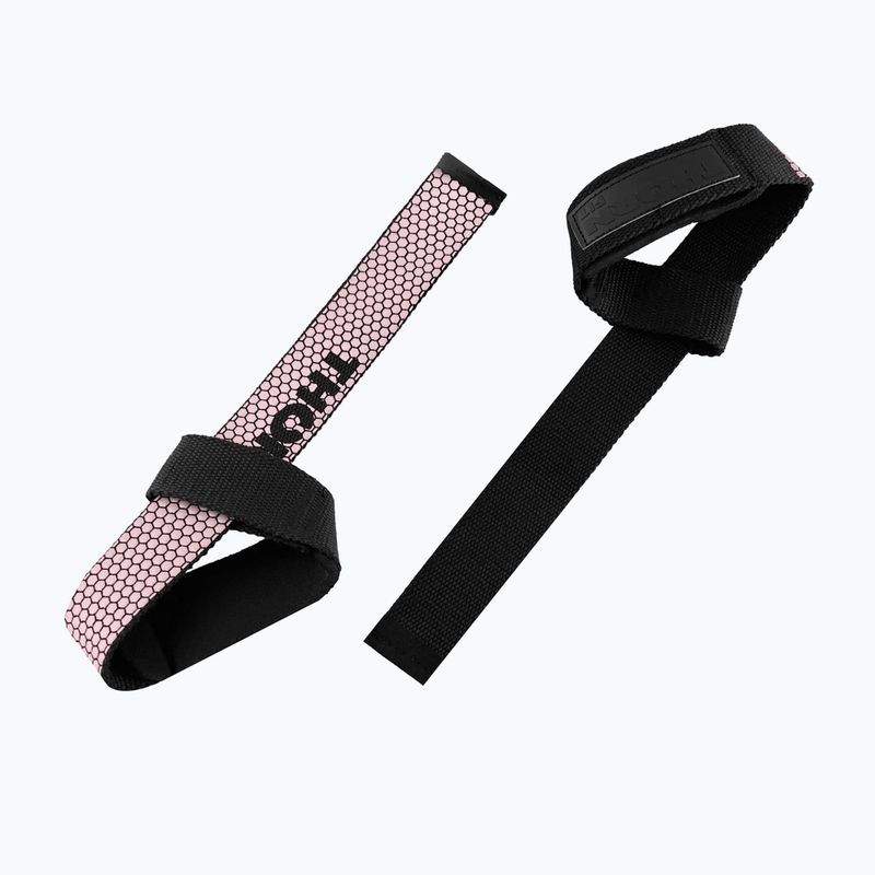 Ремені для важкої атлетики THORN FIT Lifting Straps Anti-Slip pink 2