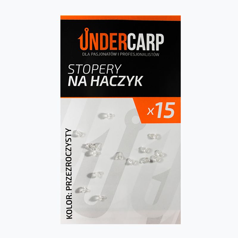 Стопери коропові UnderCarp na haczyk прозорі UC189