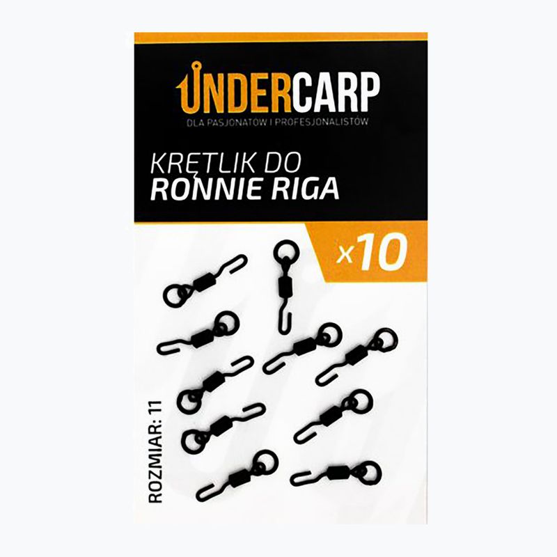 Вертлюги коропові do Ronnie Riga UnderCarp чорні UC262
