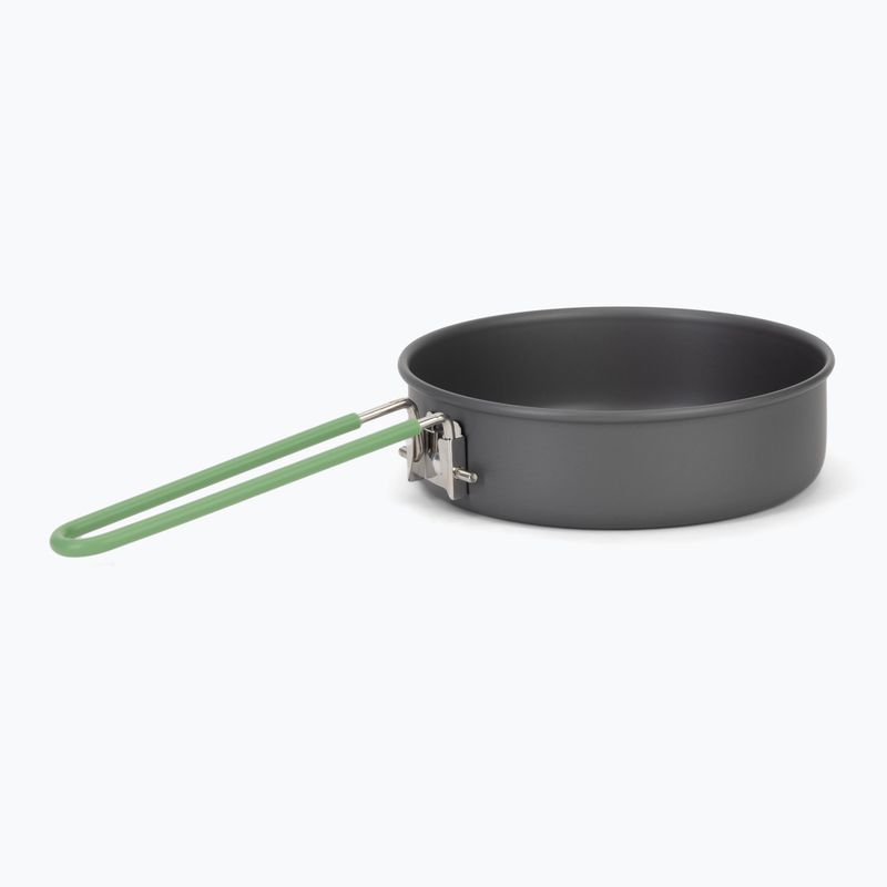Набір посуду туристичного Rockland Travel Duo Anodized grey/green 4