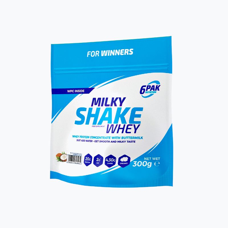 Whey 6PACK Milky Shake 300 g Coconut 3