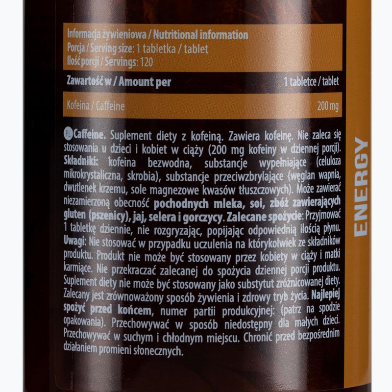Кофеін Essence 200мг 120 таблеток ESS/004 2