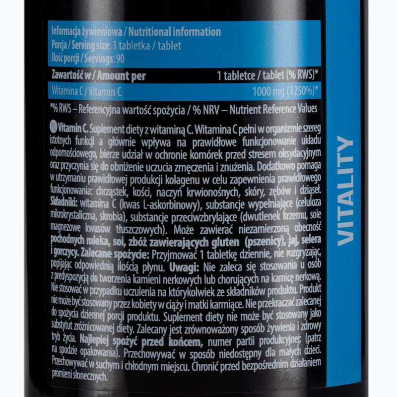 Вітамін С Essence Vitamin C 1000 mg 90 таблеток 2