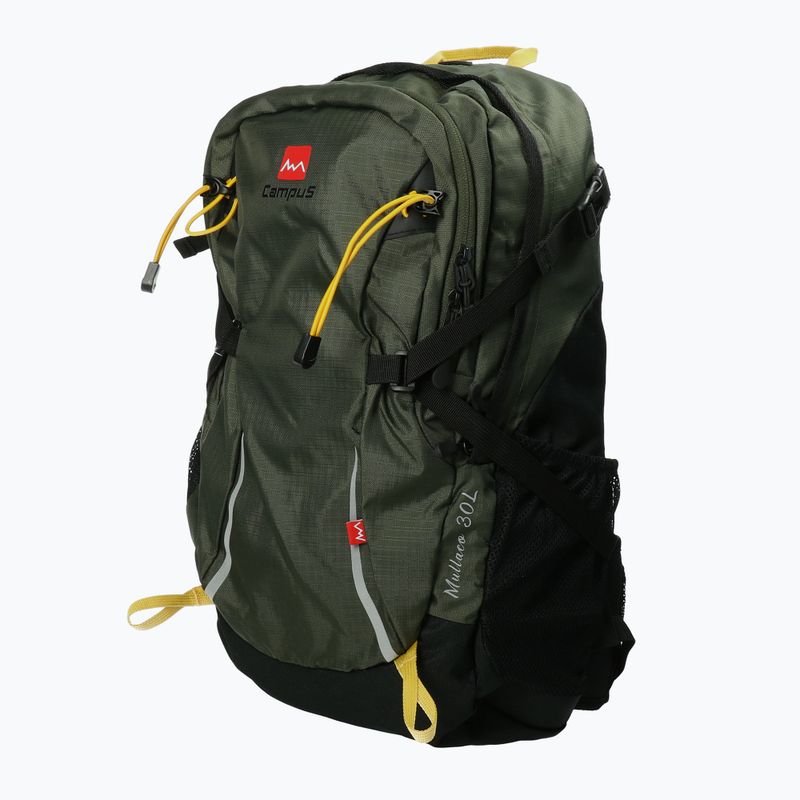 Туристичний рюкзак CampuS Mullaco 30 л чорний/оливковий 2