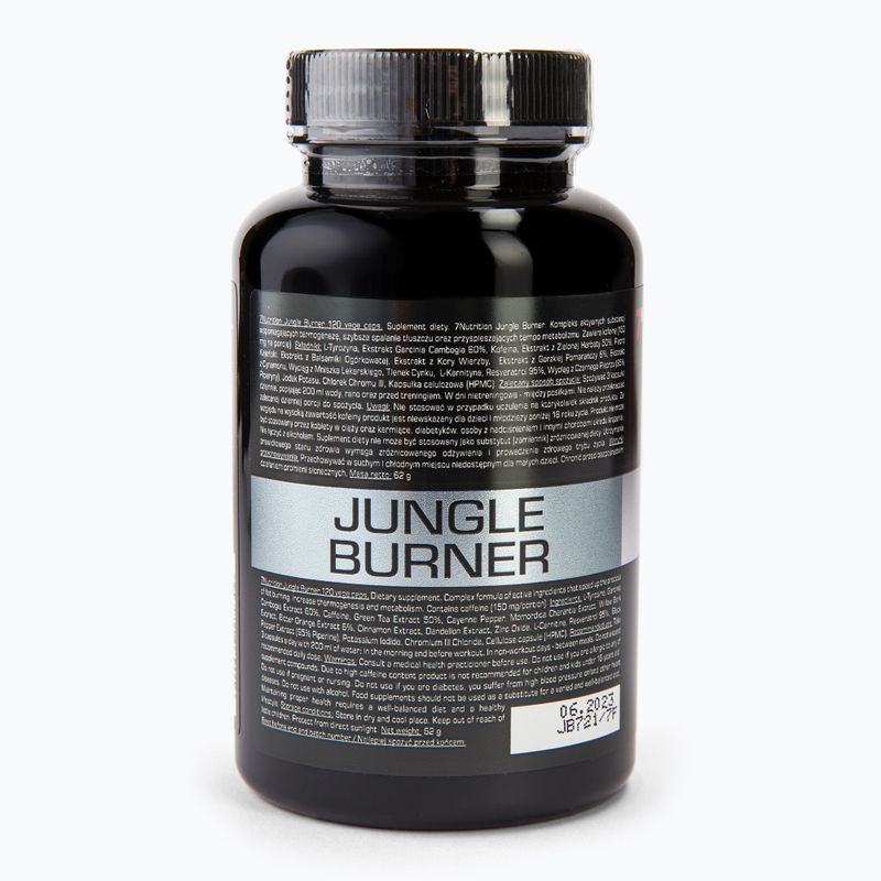 Jungle Burner 7Nutrition спалювач жиру 120 капсул 7Nu000005 2