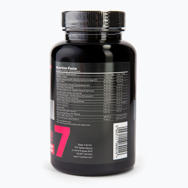 Jungle Burner 7Nutrition спалювач жиру 120 капсул 7Nu000005 3