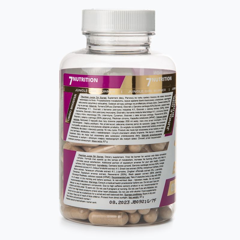 Jungle Girl Burner 7Nutrition спалювач жиру 120 капсул 7Nu000006 2