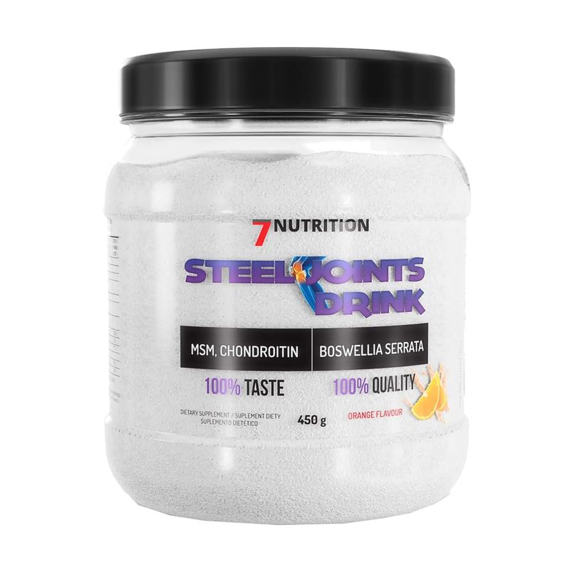 Steel Joints Drink 7Nutrition регенерація суглобів 450 г апельсин 7Nu000027