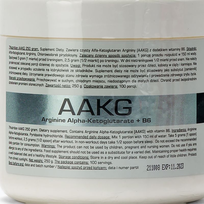 Передтренувальний комплекс 7Nutrition AAкг 250г 7Nu000099 2