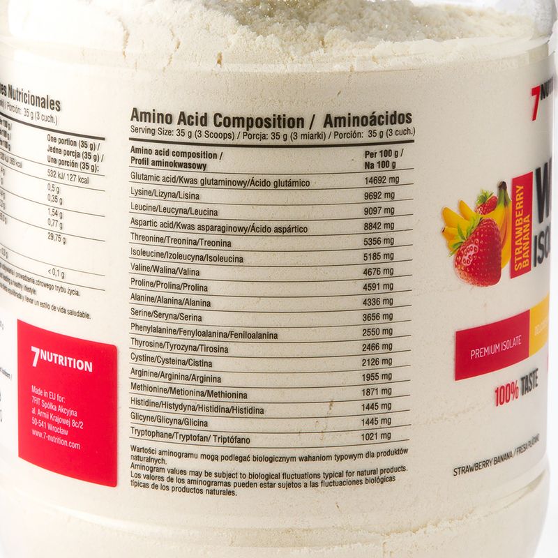 Whey 7Nutrition Isolate 90 полуниця-банан 7Nu000191 3